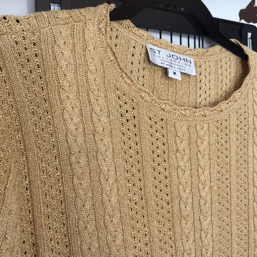 St John Collection Pullover Evening Sweater - image 2